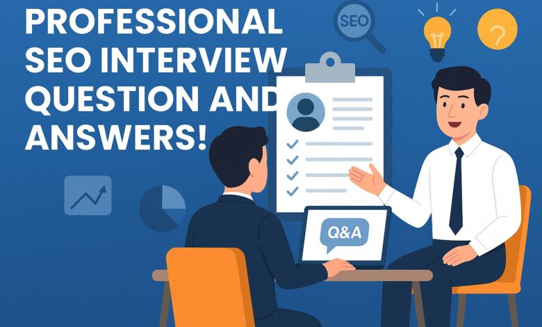 Professional SEO Interview Question and Answers!