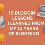Blogging Lessons