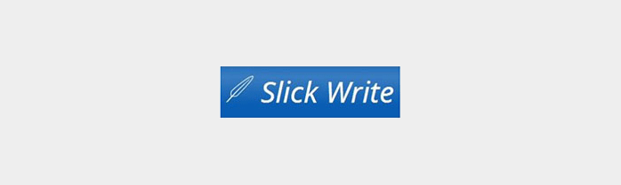 slick write logo