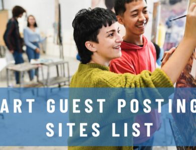 Art Guest Posting Sites List