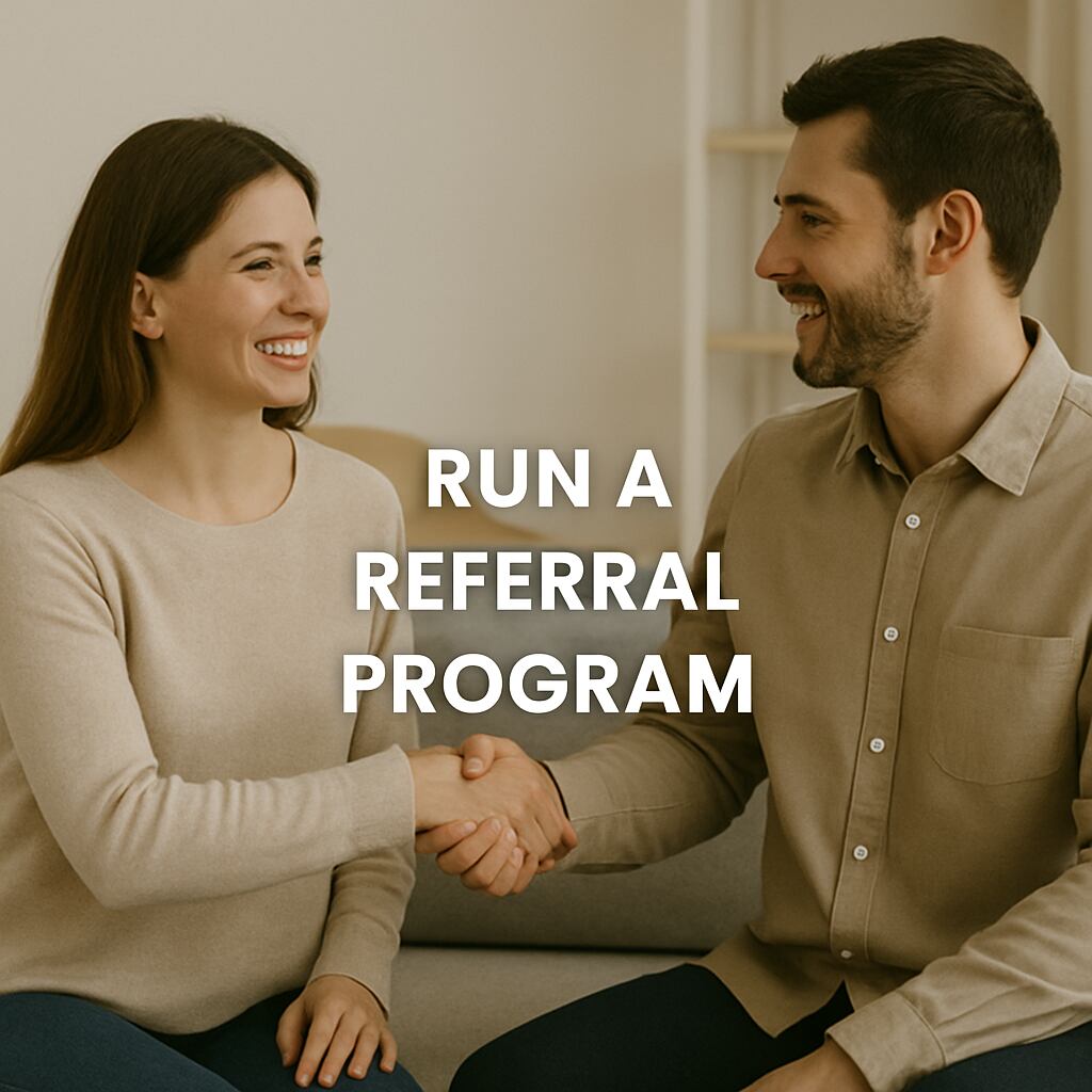 Run a Referral Program
