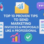 Tips to Send Marketing Invoices & Proposals Like a Professional