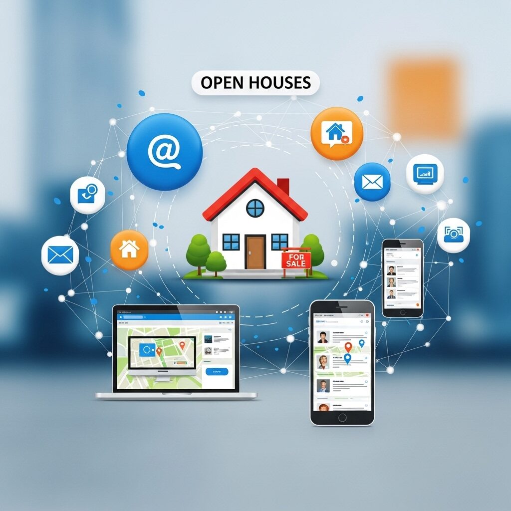 Open Houses Should Be Promoted Using Online Tools